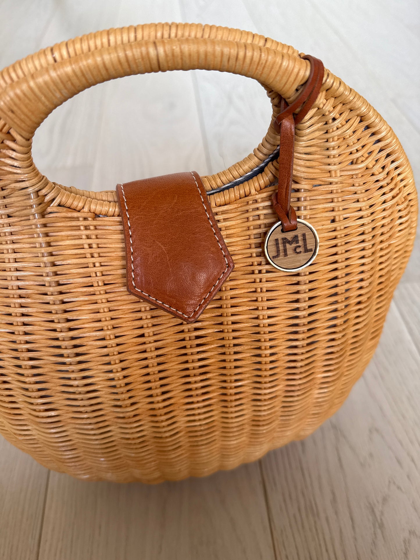 J. McLaughlin Victoria Wicker Bag