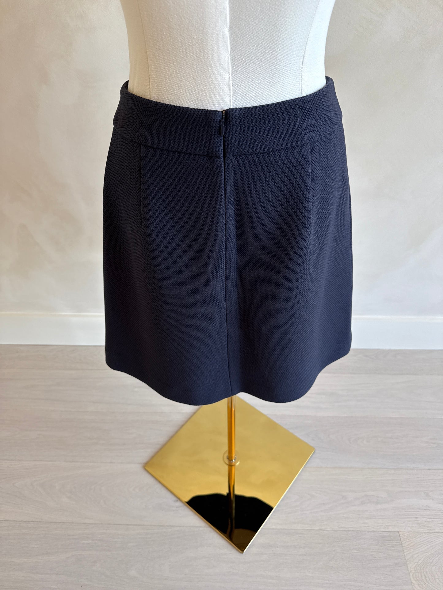 1901 Navy Blue Skirt Size 6