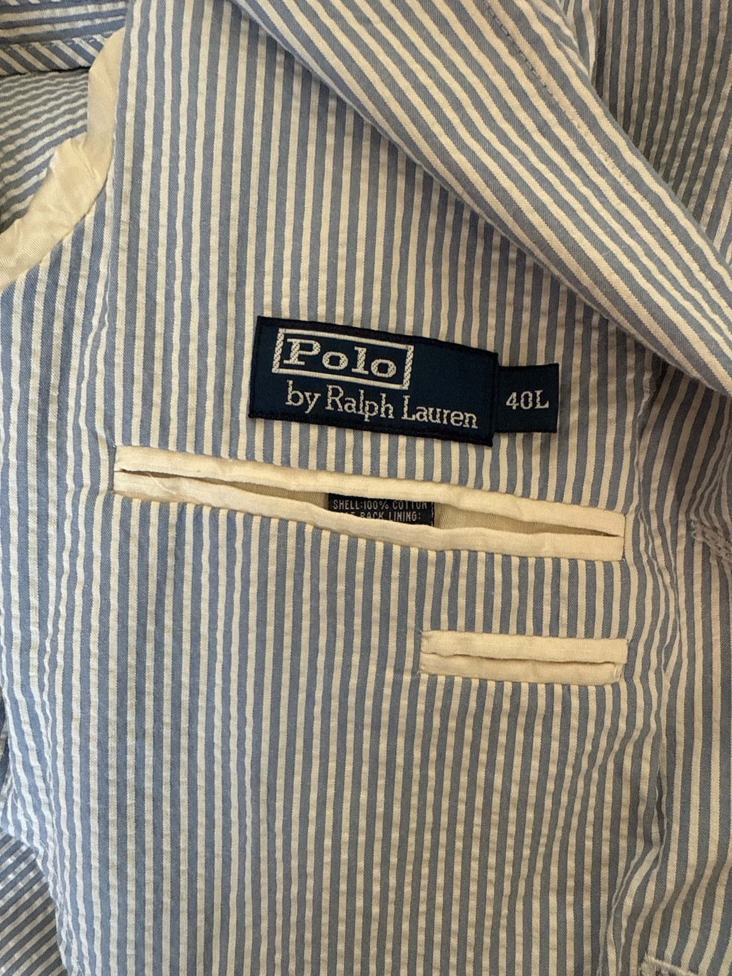 Polo Ralph Lauren Men’s Blazer Size 40L