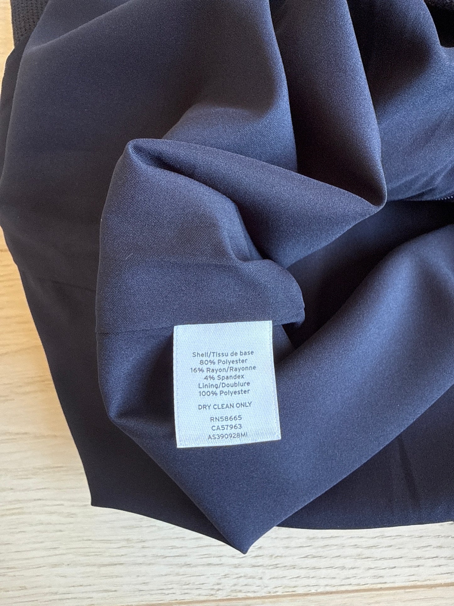 1901 Navy Blue Skirt Size 6