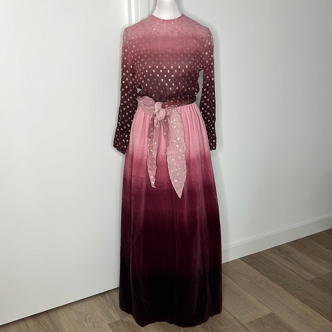 Vintage Velvet Dress