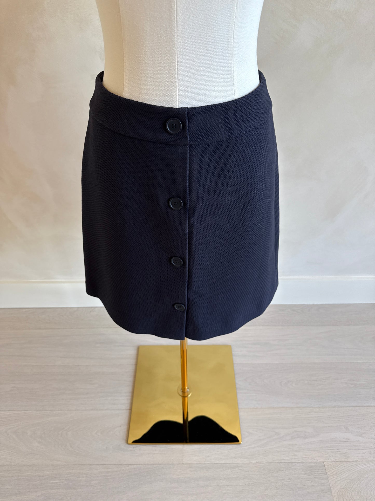 1901 Navy Blue Skirt Size 6