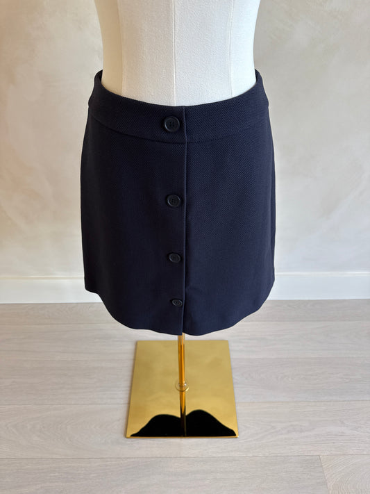 1901 Navy Blue Skirt Size 6