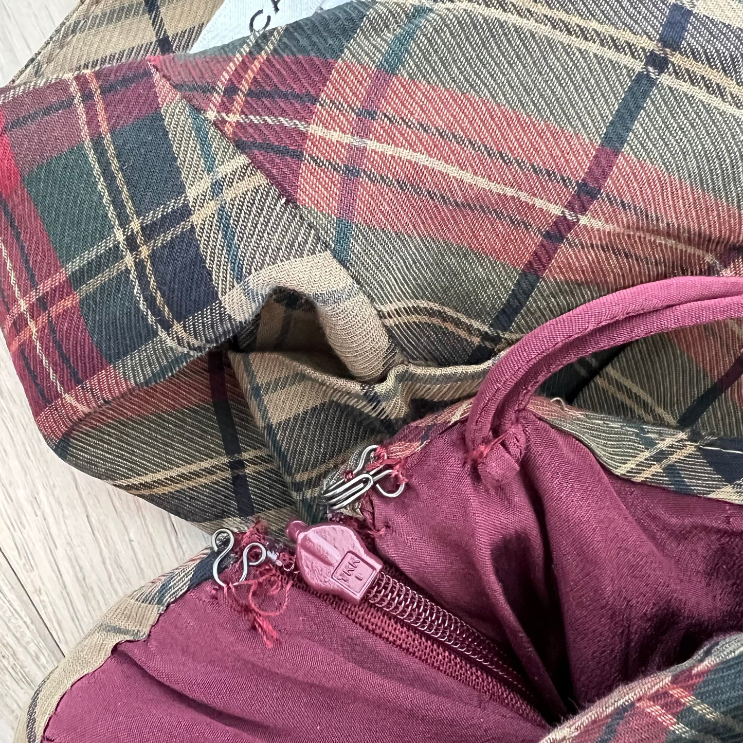 Carven Plaid Dress French Size 38 = US 6 (Fits 0/2)