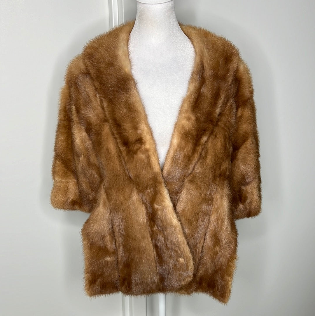 Vintage Fur Shawl