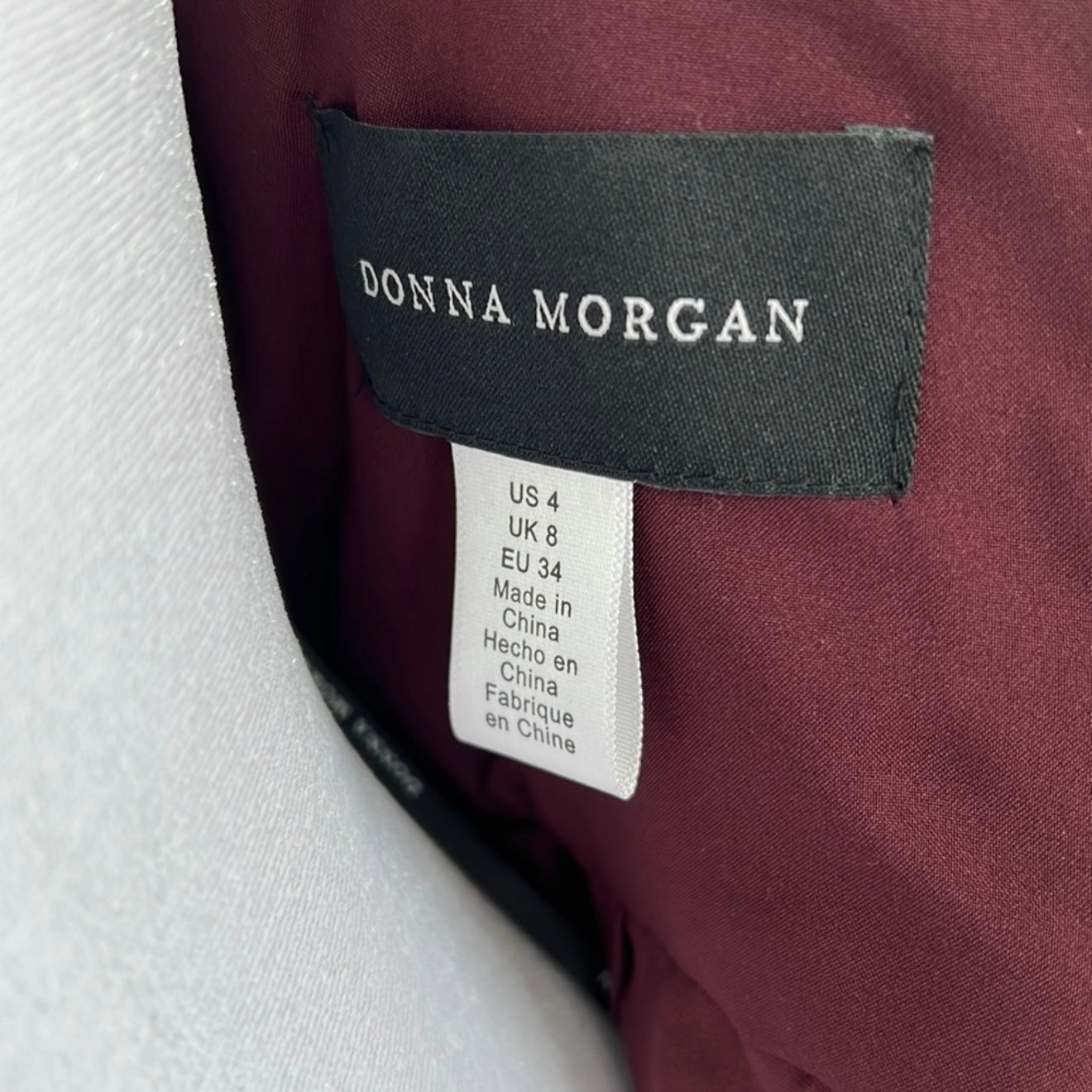 Donna Morgan Dress Size 4