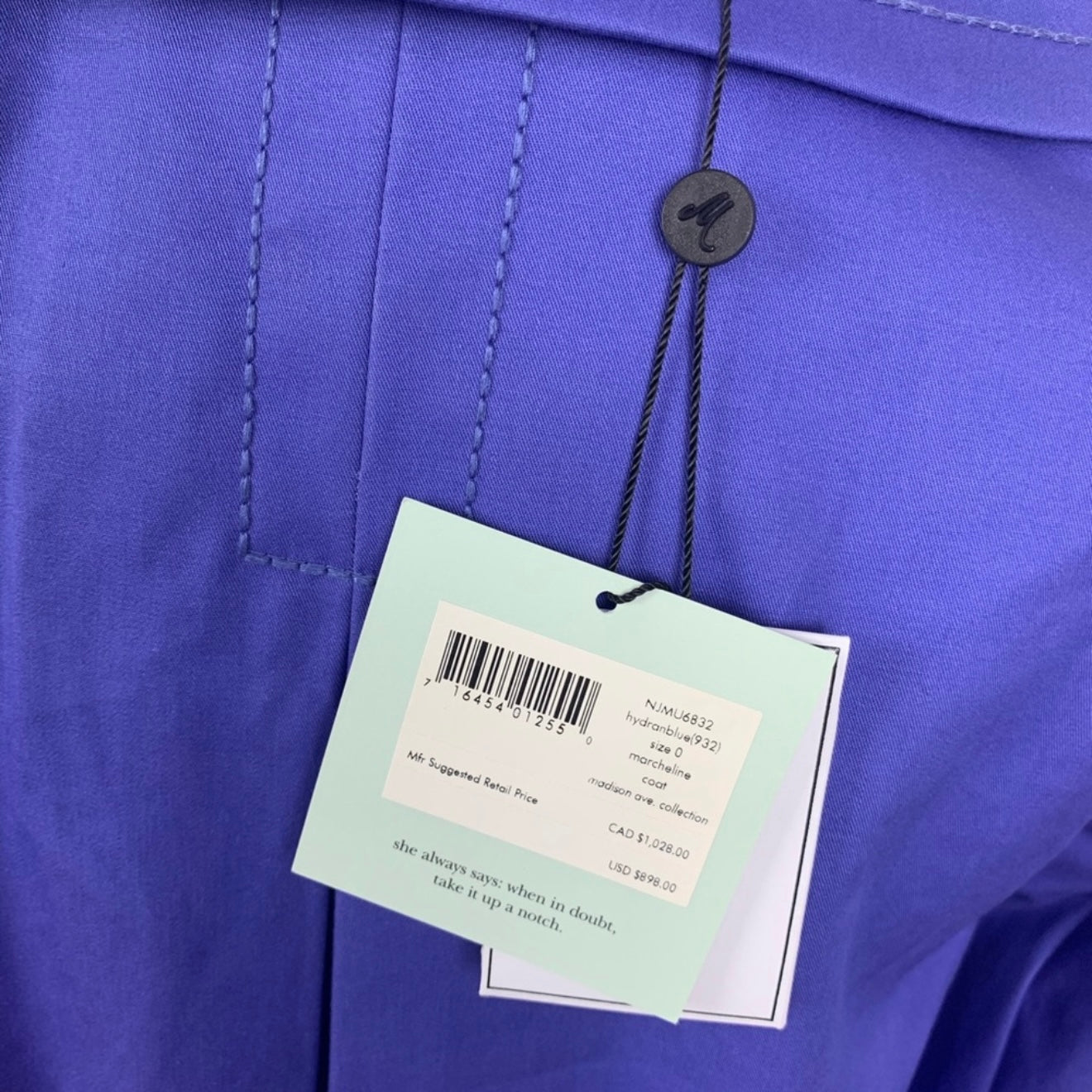 Kate Spade Coat Size 0
